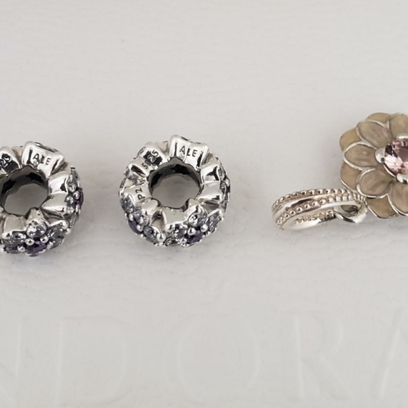 Authentic Pandora Bracelet Set - Picture 9 of 10